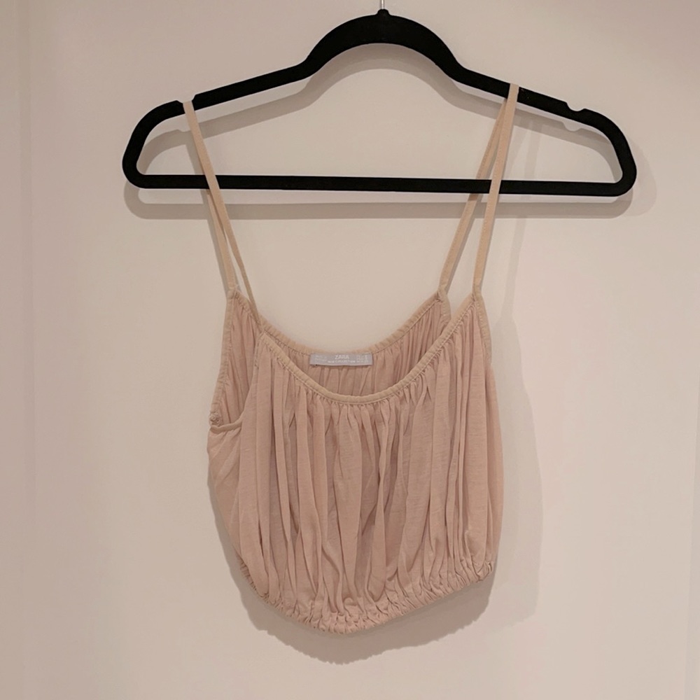 Zara Blush Crop Top